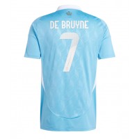 Maglia Calcio Belgio Kevin De Bruyne #7 Seconda Divisa Europei 2024 Manica Corta